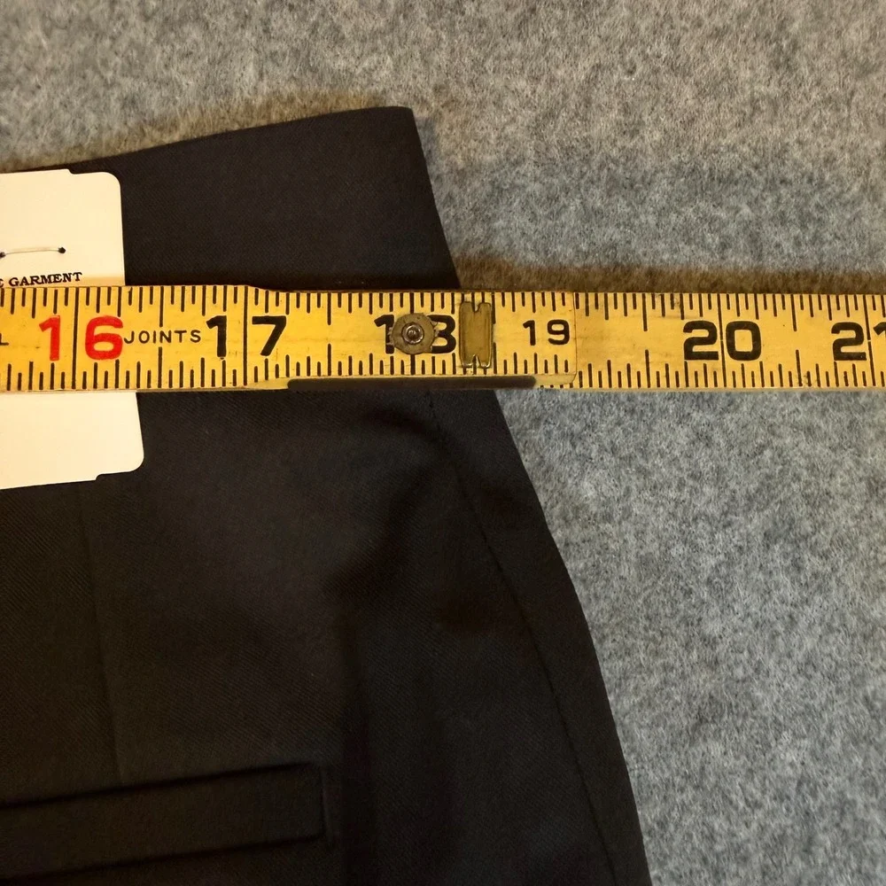 DKNY Duran Mens 2 Piece Suit Black 42 Long 35W Stretch Blazer Pants DNUR217W0021